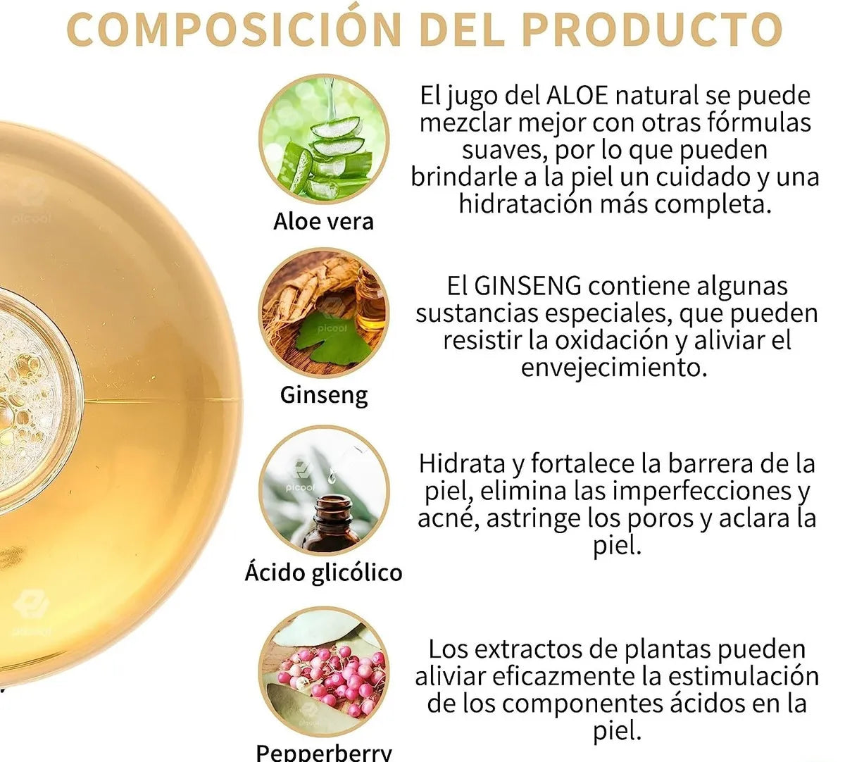 The Ordinary Ácido Glicólico 7% – Exfoliación Profesional contra Arrugas, Acné y Manchas