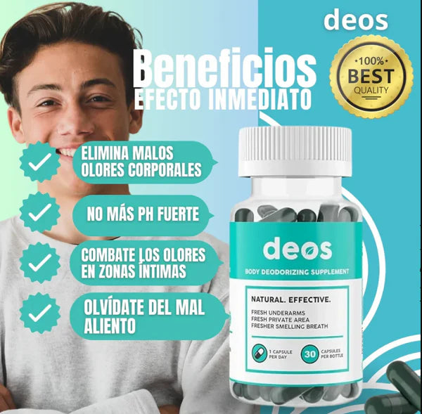 Deos™ Desodorante Corporal 100% Natural