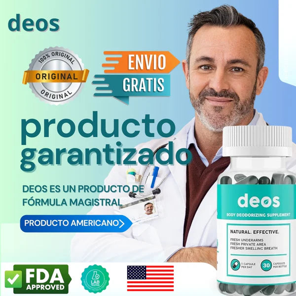 Deos™ Desodorante Corporal 100% Natural