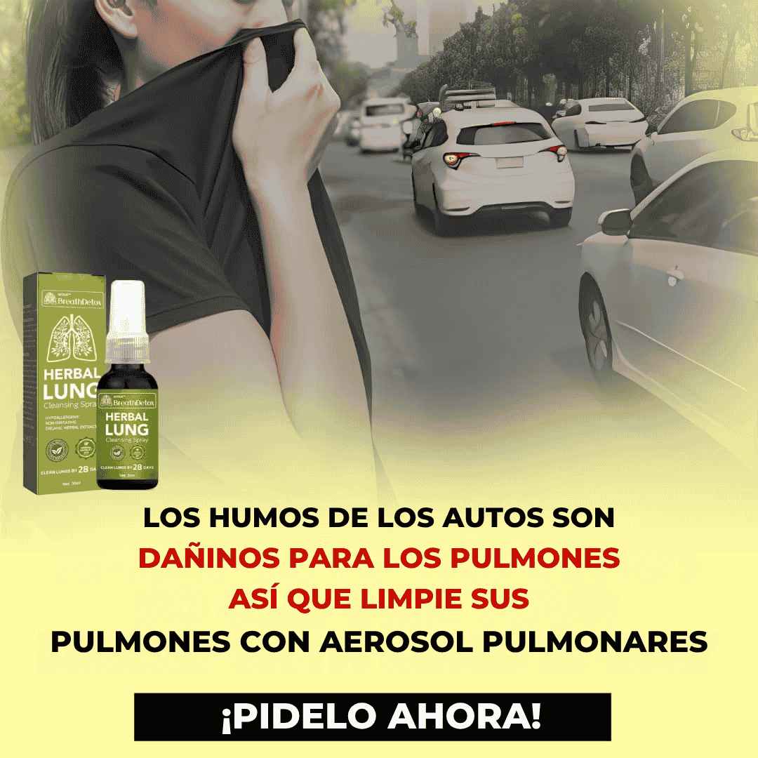Spray Herbal Detox para Pulmones – Limpieza Profunda y Natural